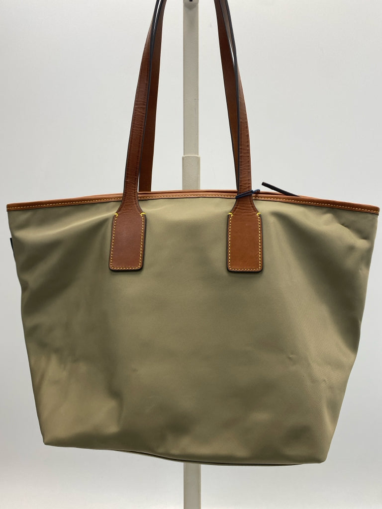 NWT Dooney &amp; Bourke Dark Taupe Nylon Handbag