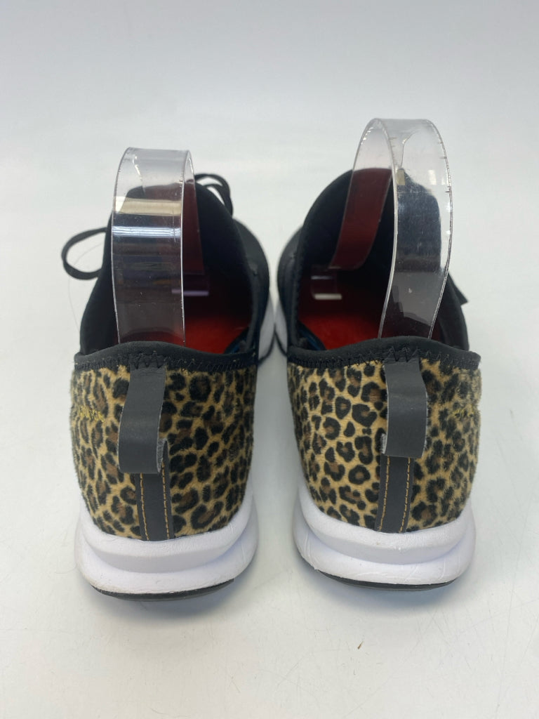 New Balance  Size 8 Black Brown Animal Print Sneakers