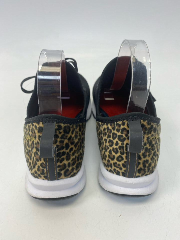 New Balance  Size 8 Black Brown Animal Print Sneakers