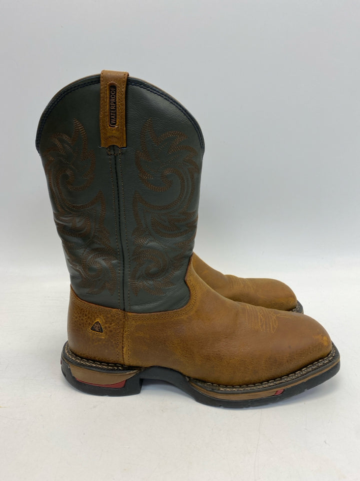 Size 10 Brown Western Men&