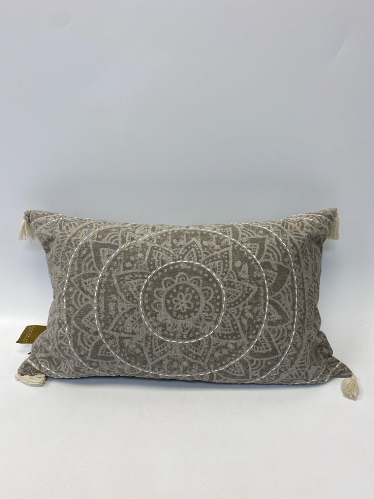 NWT Gray Pillow