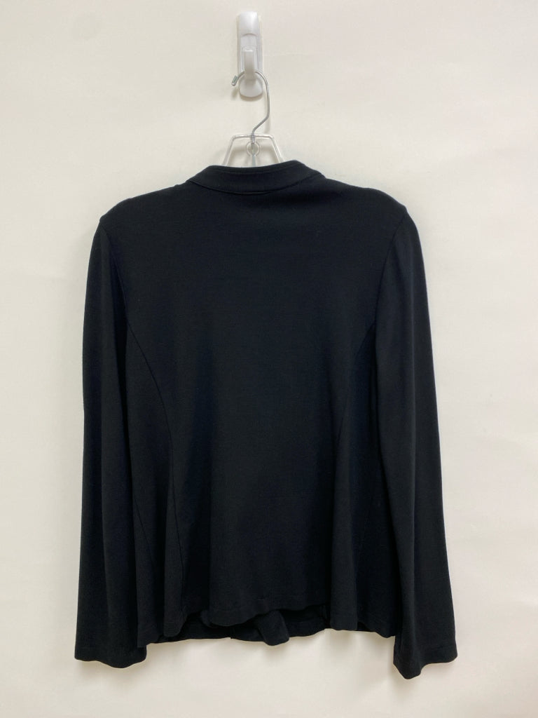 J Jill Size M Black Zip Down Ladies Jacket
