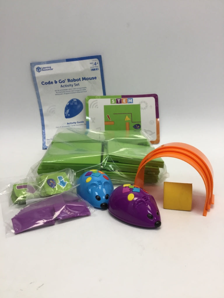 Learning Resources Code &amp; Go Robot Mouse Activity Set + Xtr Mouse &amp; Cards