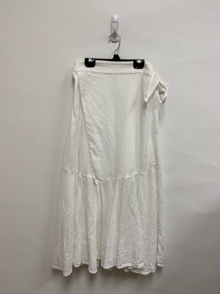 J Crew Size S White Linen Ladies Skirt