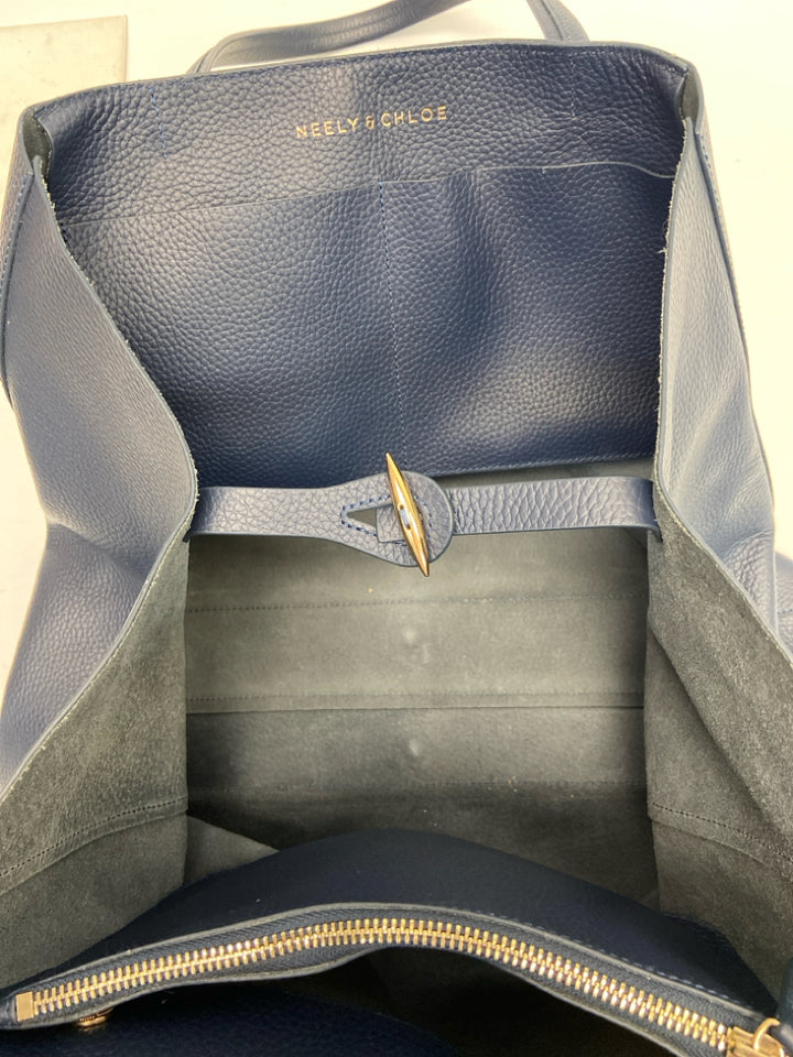 Neely &amp; Chloe No.2 Large Navy Tote