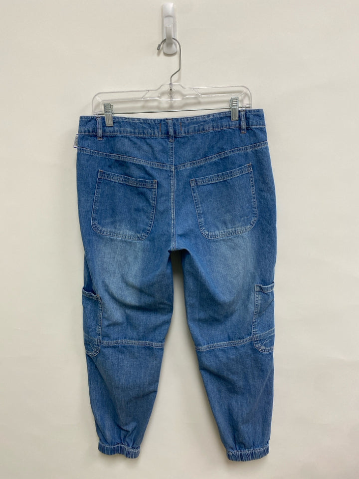 Sundance Size 6P Blue Denim Joggers Petite Jeans