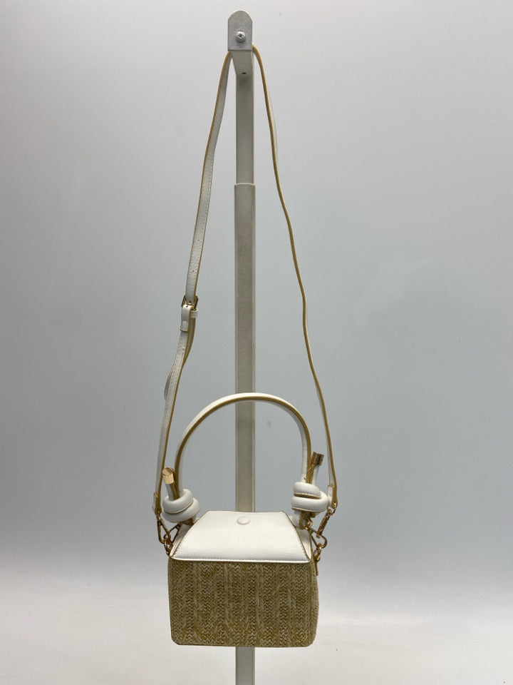 SONDRA ROBERTS Natural White Handbag