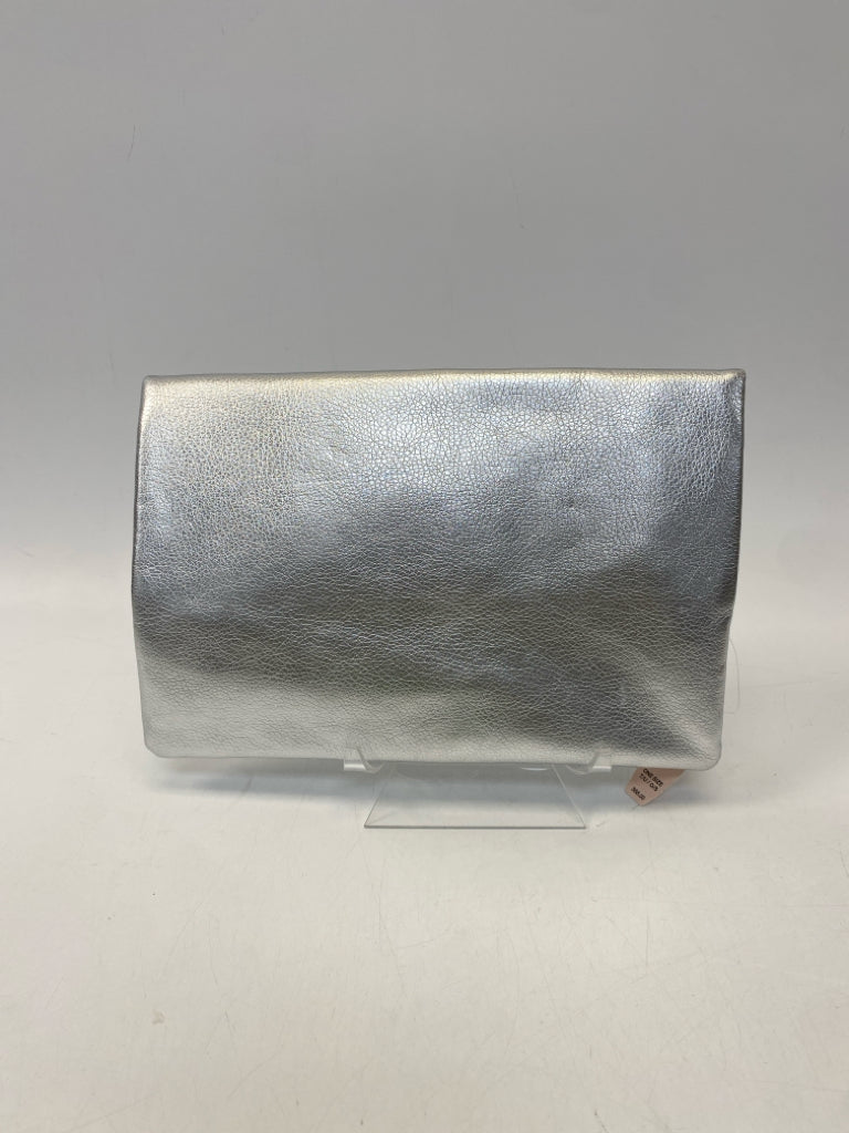NWT Victoria Secret Silver Metallic Handbag