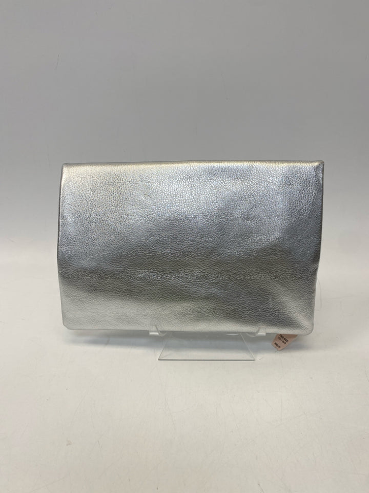 NWT Victoria Secret Silver Metallic Handbag