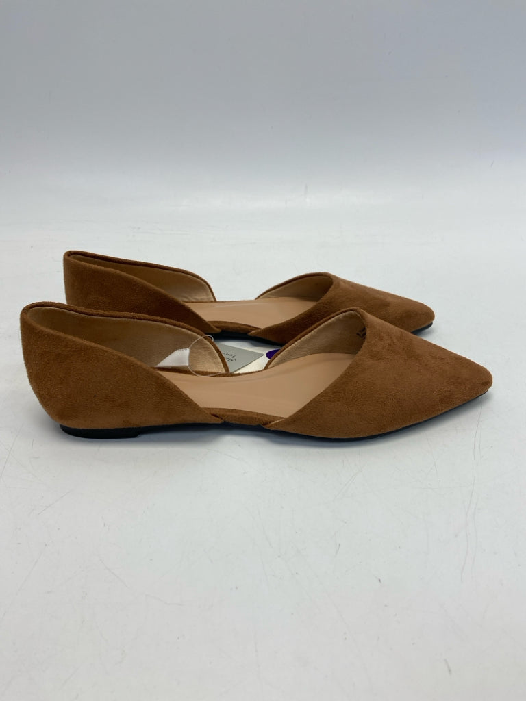 NWT a new day  Size 6 Brown Flats