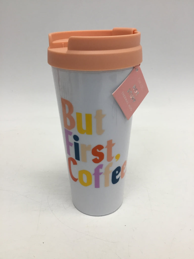 NWT White Peach Tumbler