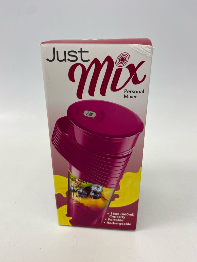 NEW/BOX Just Mix Personal Mixer