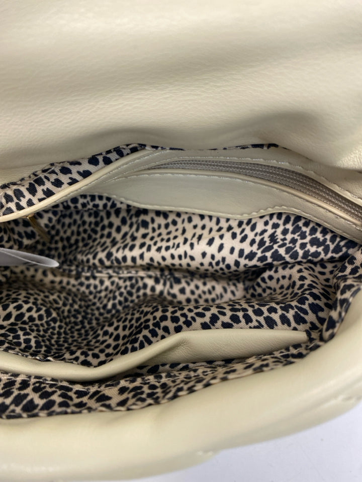 Nordstrom Ivory Quilted Crossbody