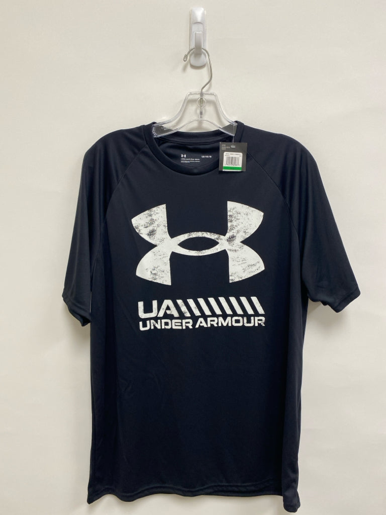 NWT Under Armour Size L Black White Men&