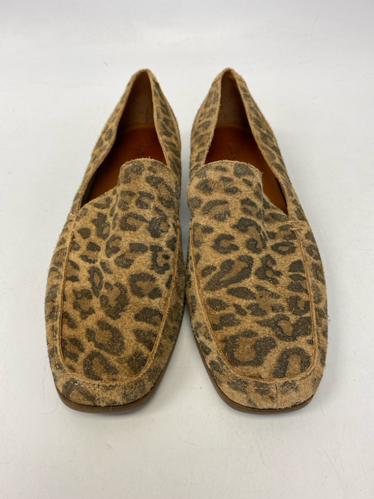 Lucky Brand US Shoe Size 6.5 Brown Animal Print Flats