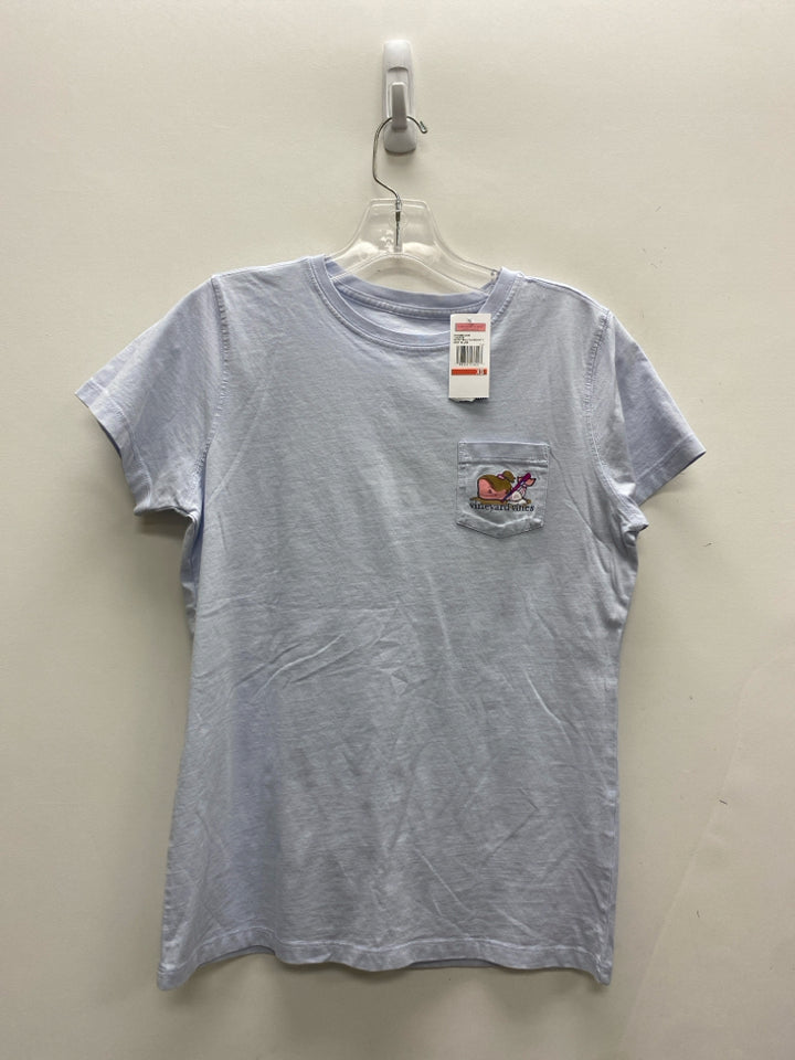 NWT Vineyard Vines Size XS Pale Blue Whale Ladies Top