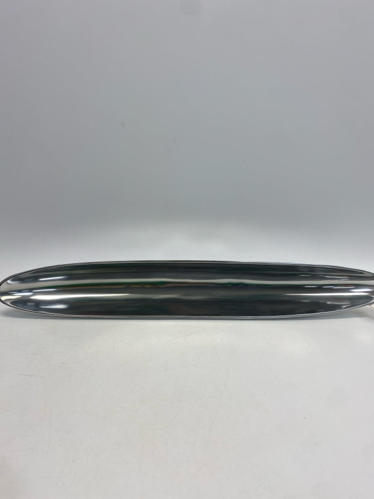 Silver Metal Decorative Bowl
