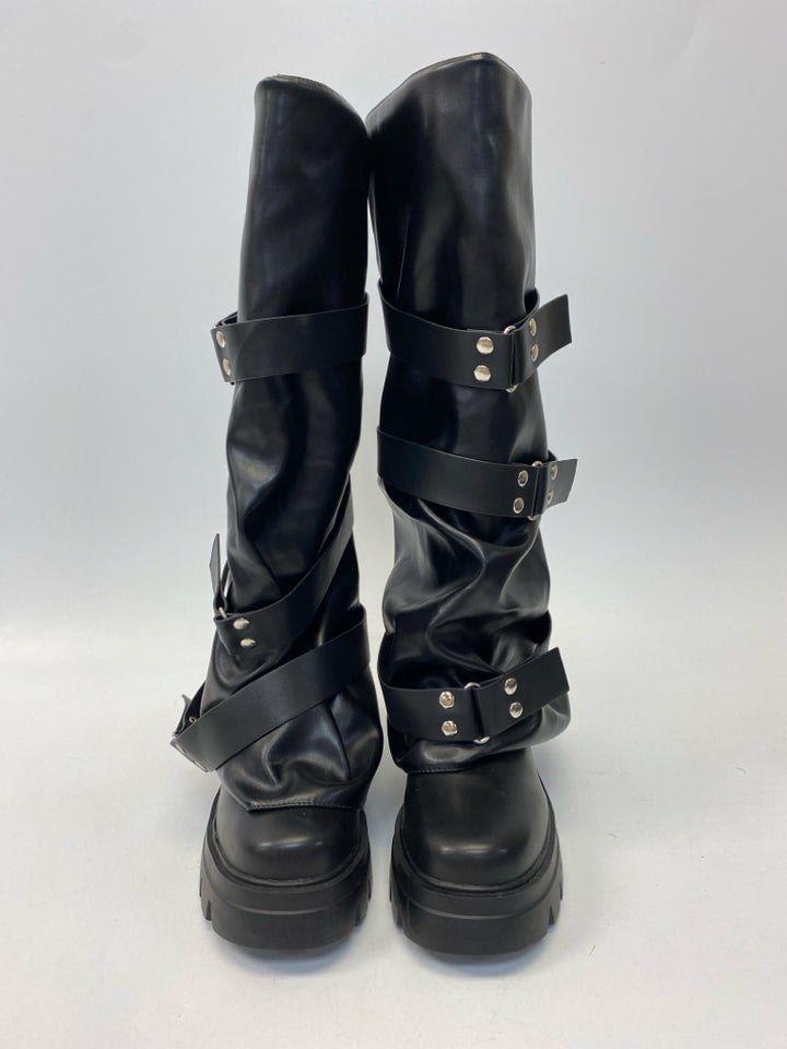 NWOT  Size 7 Black Boots