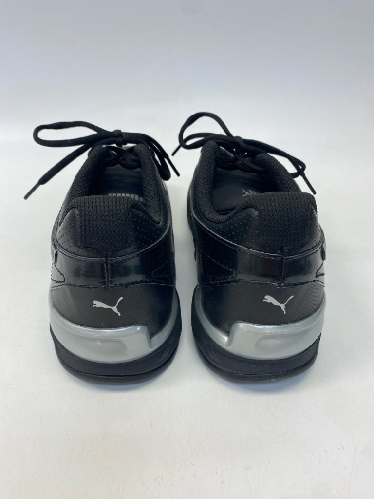 NWOT Puma Size 14 Black Silver Lace-Up Men&