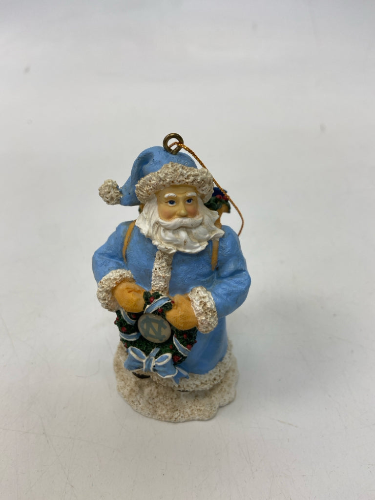 Blue White UNC Ornaments