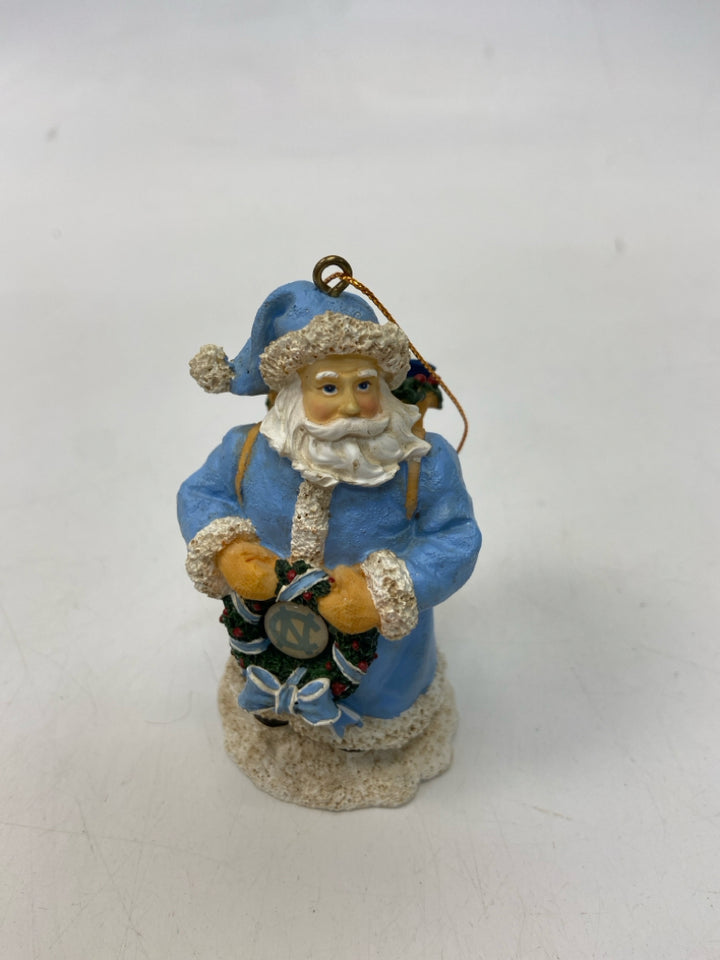 Blue White UNC Ornaments