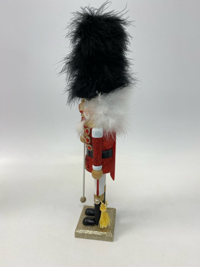Kurt Adler Red/White Gold Sparkle Christmas