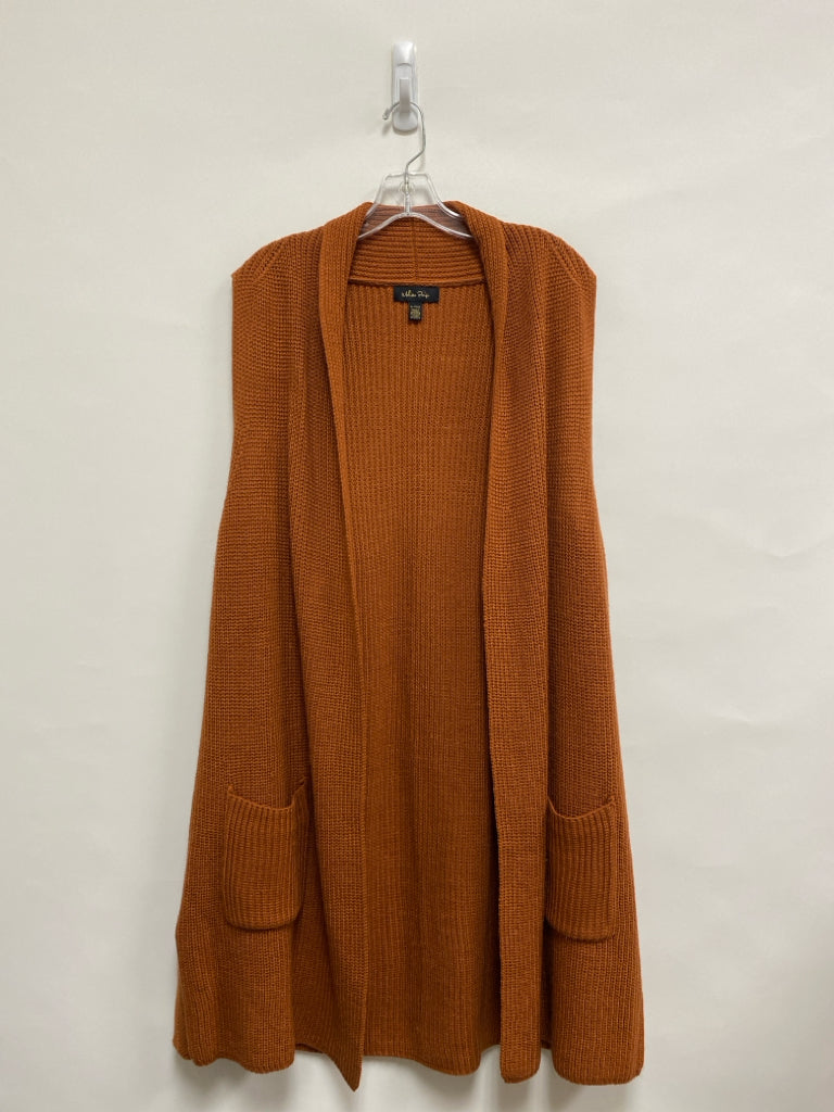 Melissa Paige Size XL Brown Sleeveless Ladies Sweater