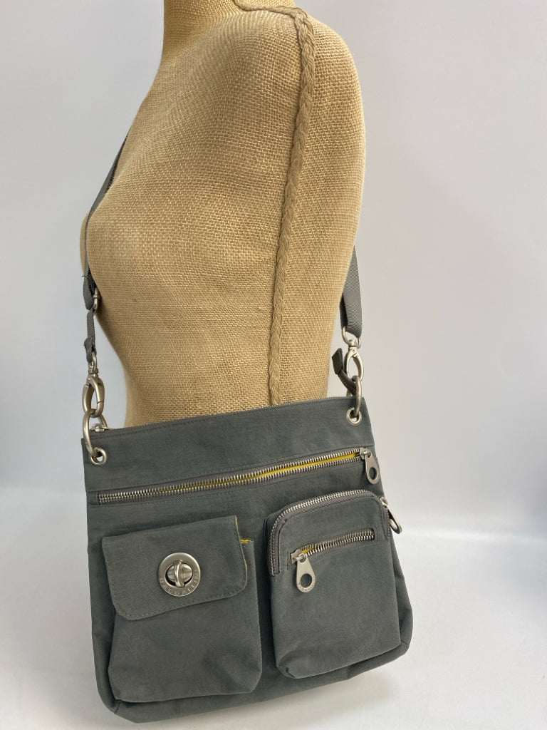 Baggallini Gray Silver Accent(s) Crossbody