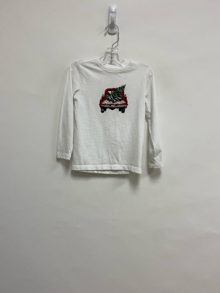 Crew Cuts SIZE 2/3 White Long Sleeve Tee Girl&