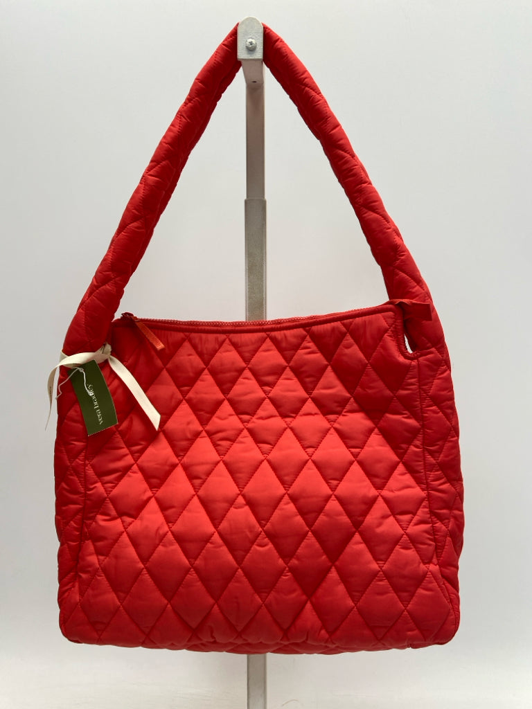 NWT Vera Bradley Coral Quilted Handbag
