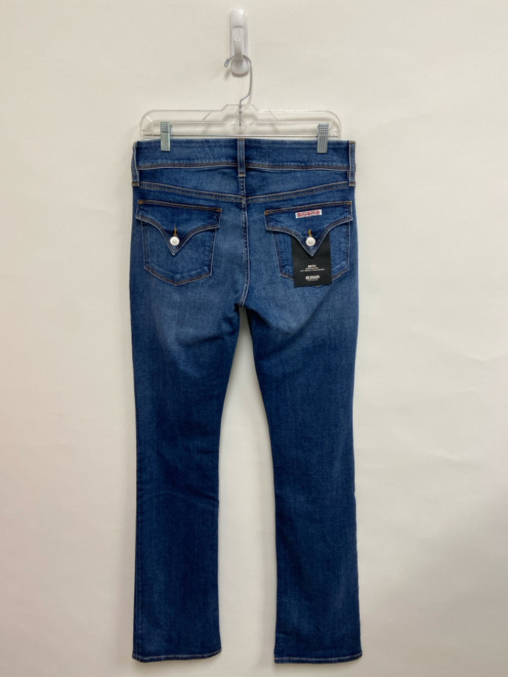 NWT HUDSON Size 30 Faded Blue Flared Ladies Jeans
