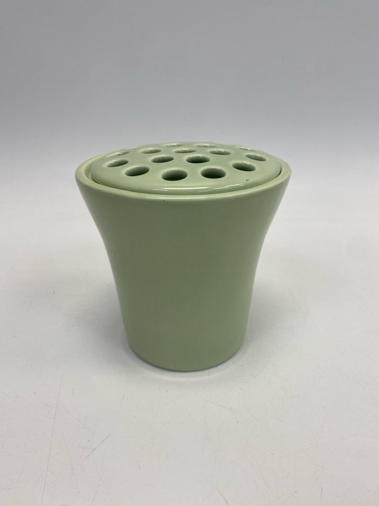 Mint Green Ceramic Vase