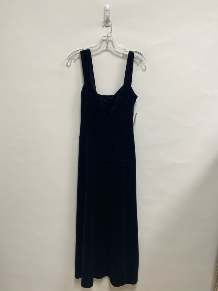 NWT Maeve Size XS Black Multi Color Speckles Sleeveless Velour Ladies Dress