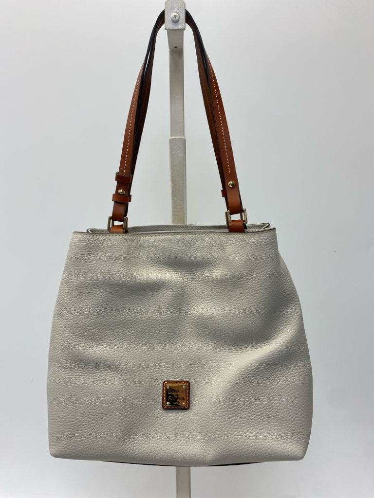 NWT Dooney &amp; Bourke Pale Gray Brown Handbag