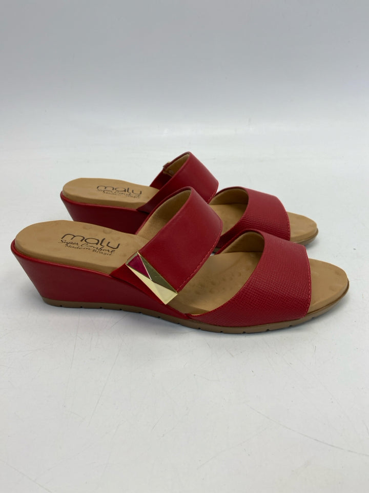 Size 7 Red Sandals