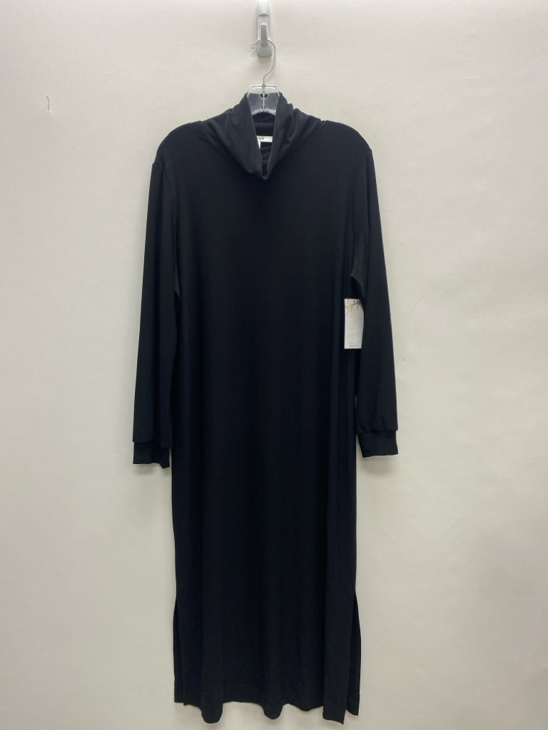 NWT Sympli Size 14 Black Turtleneck Ladies Dress