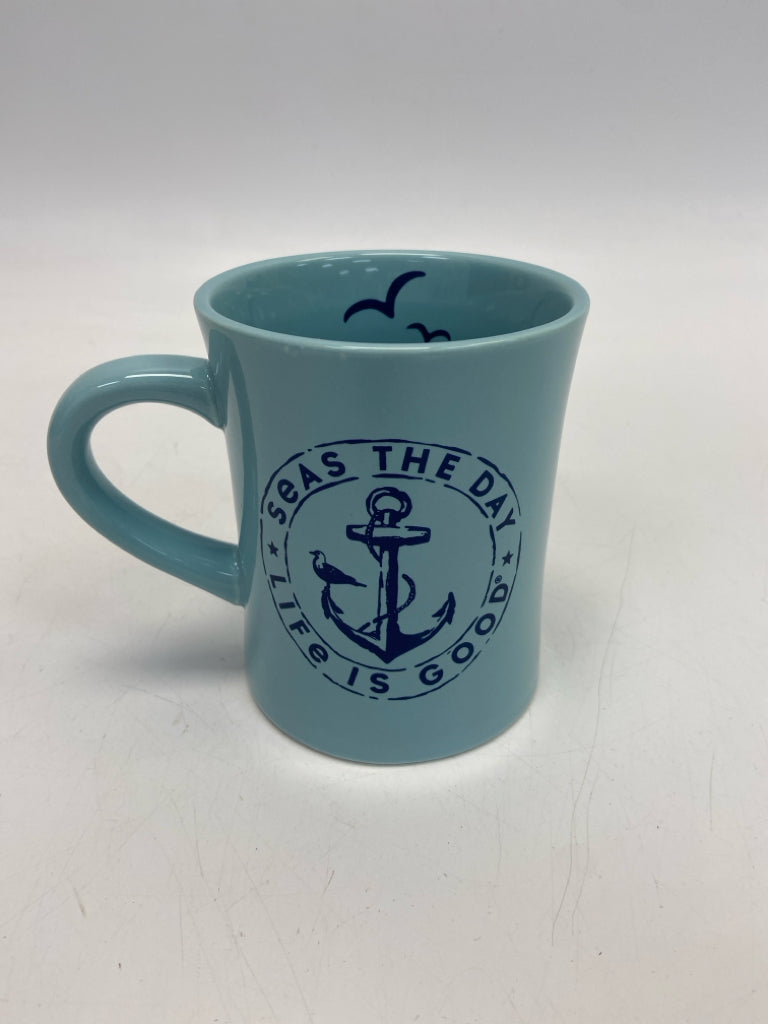 Blue Anchors Coffee Mug