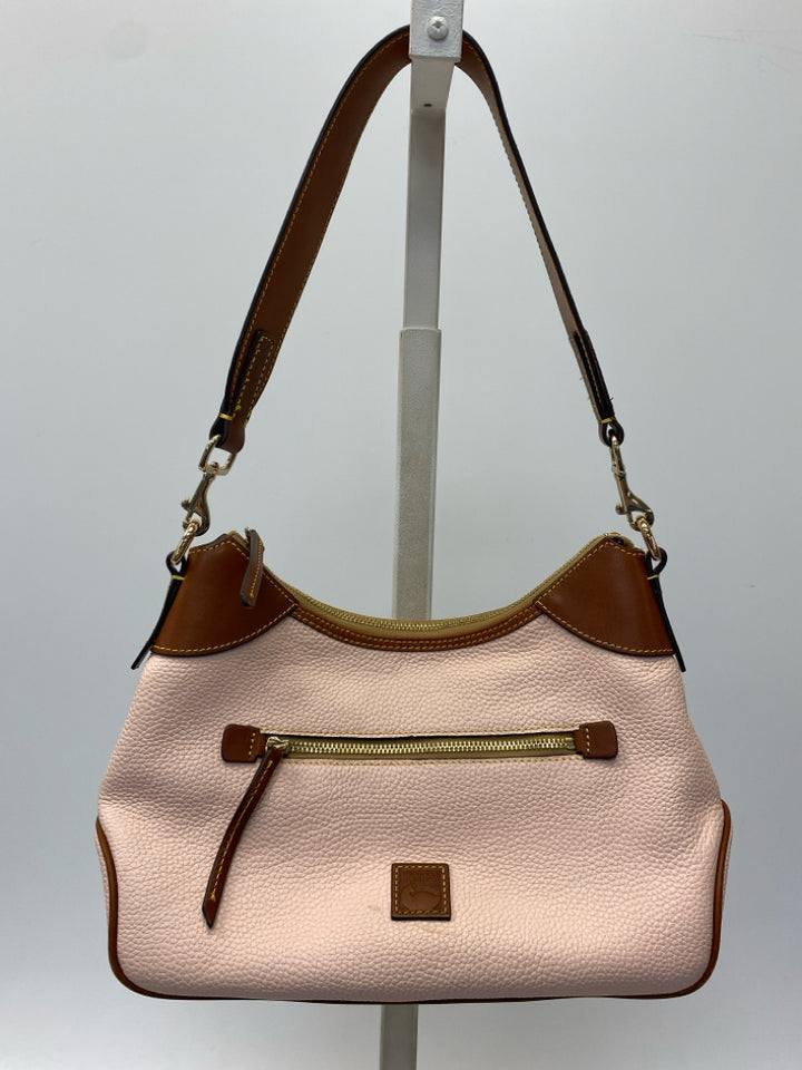 Dooney &amp; Bourke Pink Brown Handbag
