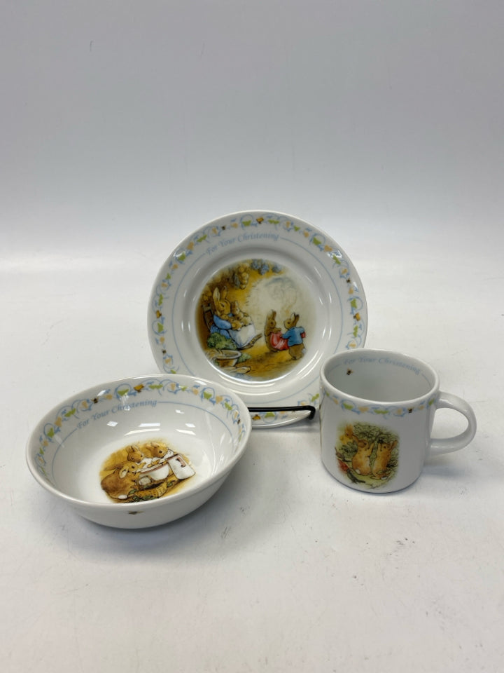 Wedgwood Peter Rabbit Dish Set
