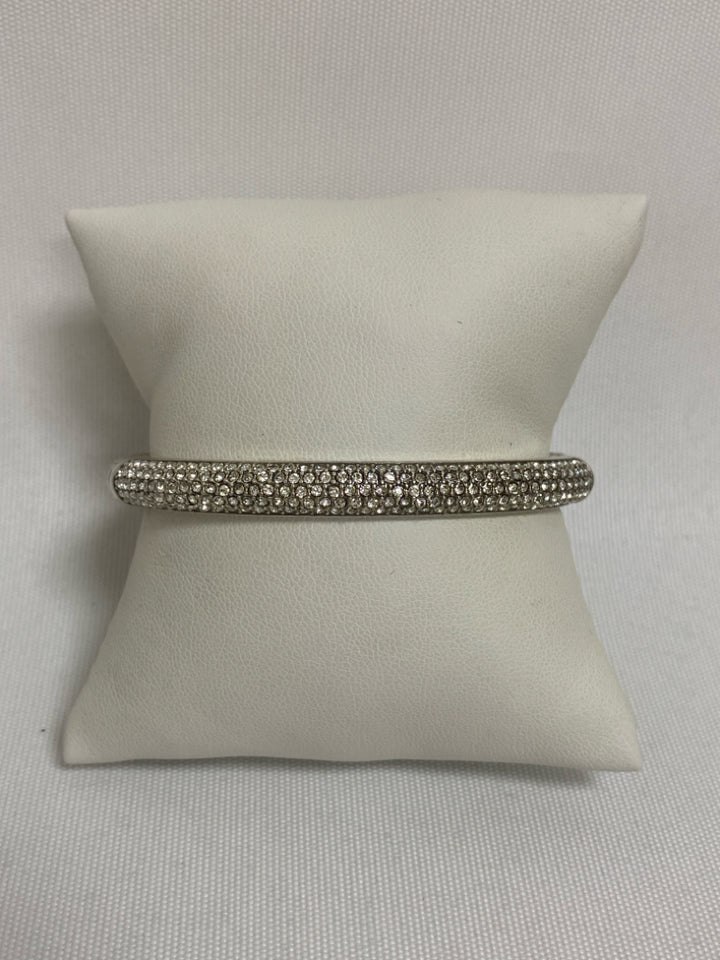 Brighton Silver Color Clear Oval(s) Bracelet