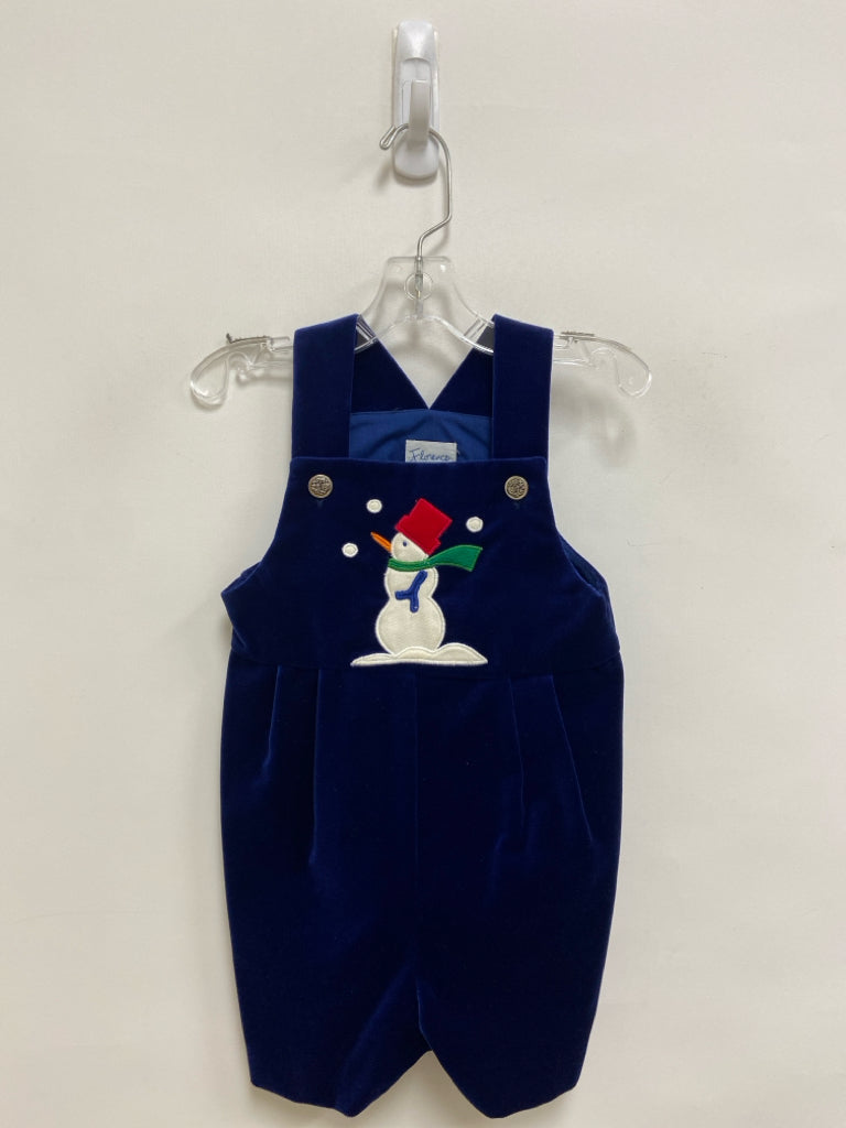 Florence Eisemen SIZE 24M Dark Blue Velour Boy&