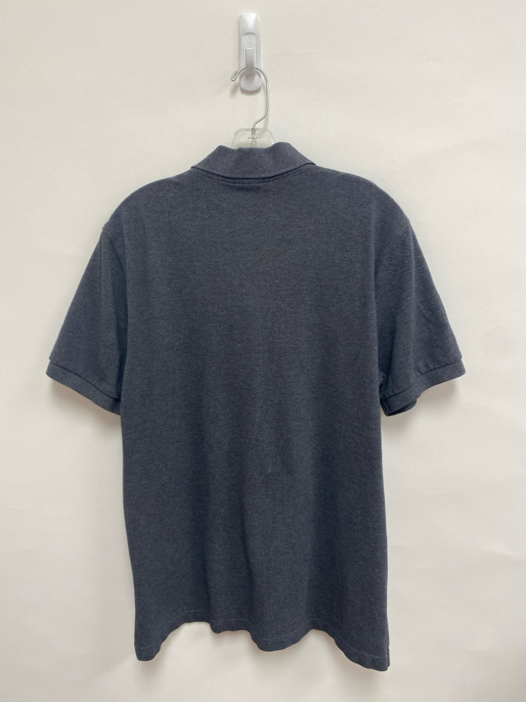 Brooks Brothers Size L Charcoal Heather Polo Men&