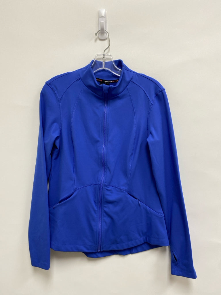 Spyder Size M Blue Athletic Jacket