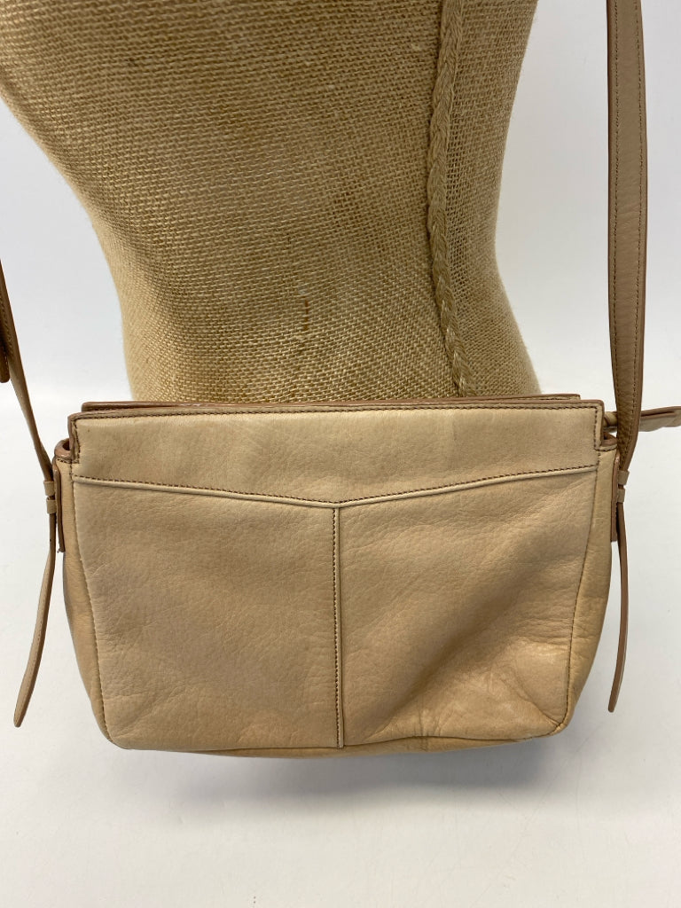 Cole Haan Beige Leather Crossbody