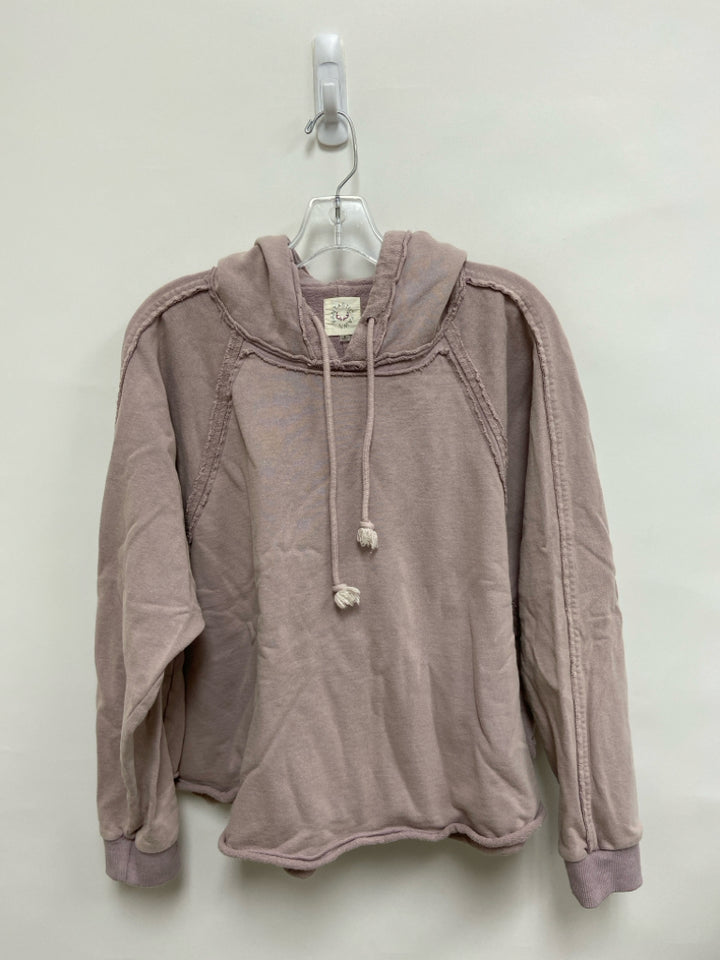 Fantastic Fawn Size S Faded Lavender Hooded Ladies Sweatshirt