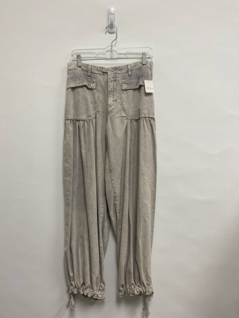 We The Free Size 28 Gray Pleated Joggers Ladies Jeans