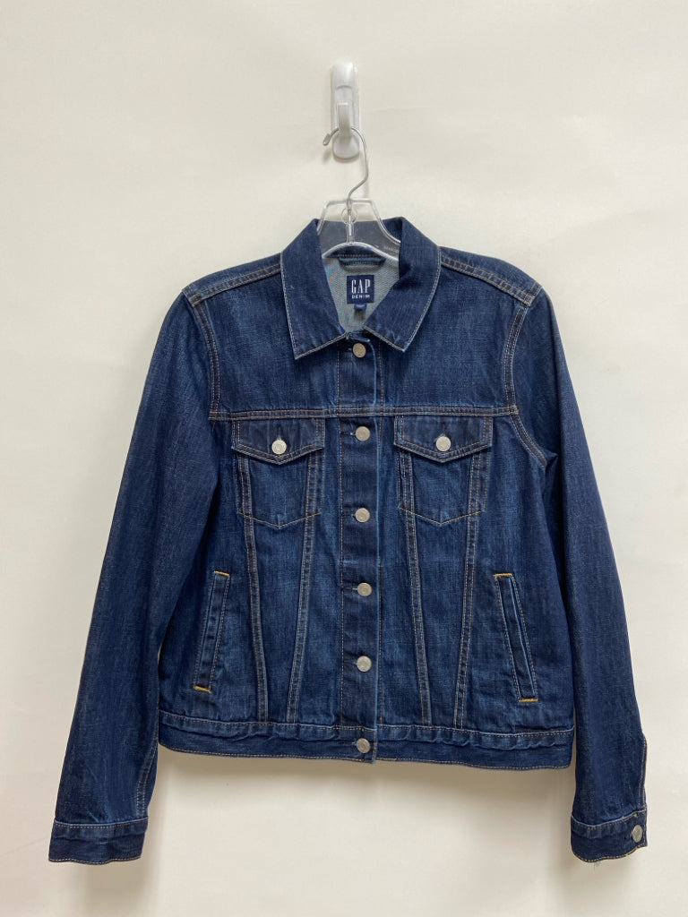 Gap Size M Blue Denim Ladies Jacket