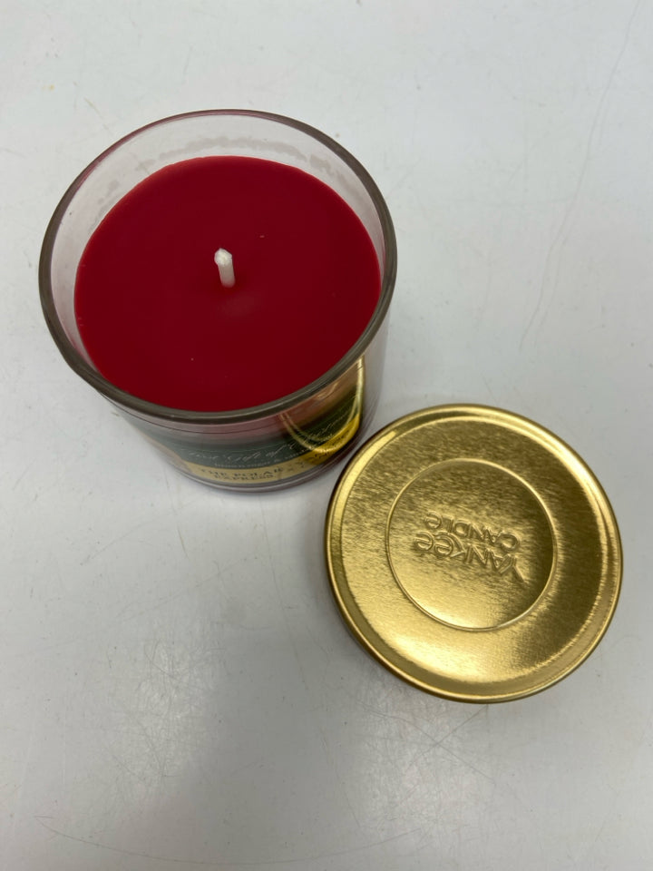 Yankee Candle Red Candle