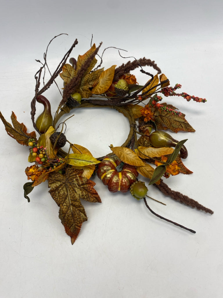 Brown Green Pumpkin Fall