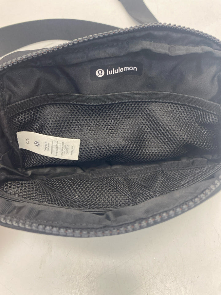 Lululemon Black Nylon Belt Bag